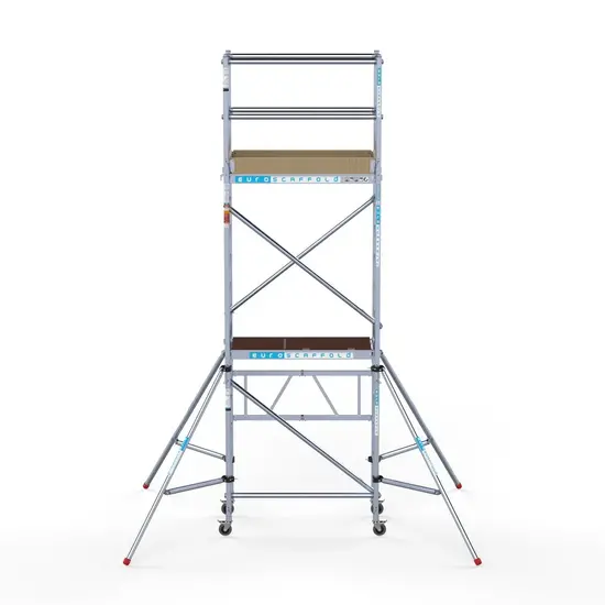 Euroscaffold Échafaudage pliant EuroScaffold Compact module 1+2+3 hauteur de travail 5,5 m