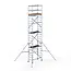 Euroscaffold Échafaudage pliant EuroScaffold Compact module 1+2+3+4 hauteur travail 7,5 m