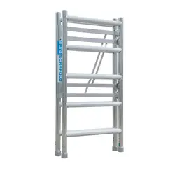 Euroscaffold folding scaffold Compact 5 rungs frame