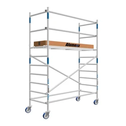 Échafaudage mobile Alumexx Basic 90x190 hauteur de travail 4,2 m