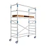 Alumexx Échafaudage mobile Alumexx Basic 90x190 hauteur de travail 4,2 m