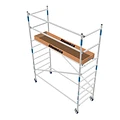 Alumexx Échafaudage mobile Alumexx Basic 90x190 hauteur de travail 4,2 m