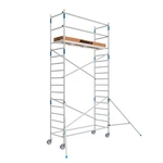 Alumexx Échafaudage mobile Alumexx Basic 90x190 hauteur de travail 6.2 m