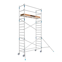 Échafaudage mobile Alumexx Basic 90x190 hauteur de travail 6,2 m
