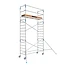 Alumexx Échafaudage mobile Alumexx Basic 90x190 hauteur de travail 6.2 m