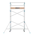 Alumexx Échafaudage mobile Alumexx Basic 90x190 hauteur de travail 6.2 m