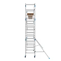 Alumexx Échafaudage mobile Alumexx Basic 90x190 hauteur de travail 6.2 m