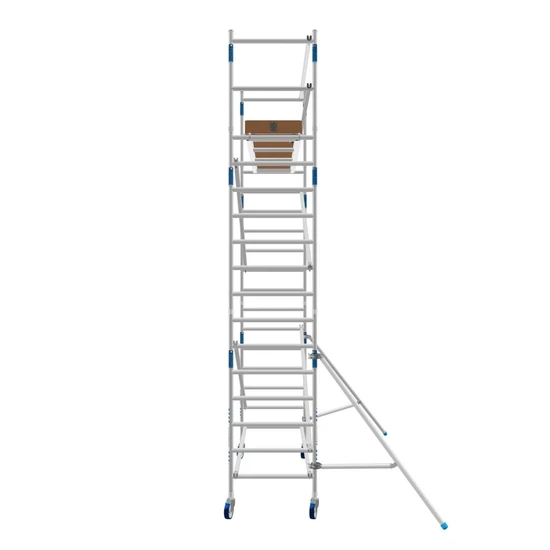 Alumexx Échafaudage mobile Alumexx Basic 90x190 hauteur de travail 6.2 m