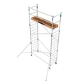Alumexx Échafaudage mobile Alumexx Basic 90x190 hauteur de travail 6.2 m