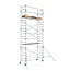 Alumexx Échafaudage mobile Alumexx Basic 90x190 hauteur de travail 7,2 m