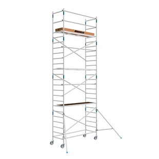 Échafaudage mobile Alumexx Basic 90x190 hauteur de travail 8,2 m