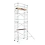 Alumexx Échafaudage mobile Alumexx Basic 90x190 hauteur de travail 8,2 m