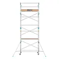 Alumexx Échafaudage mobile Alumexx Basic 90x190 hauteur de travail 8,2 m
