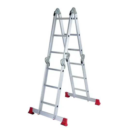 Jumbo Echelle pliante avec 2 stabilisateurs