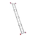 Jumbo Echelle pliante avec 2 stabilisateurs