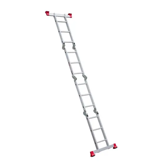 Jumbo Echelle pliante avec 2 stabilisateurs