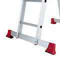 Jumbo Echelle pliante avec 2 stabilisateurs