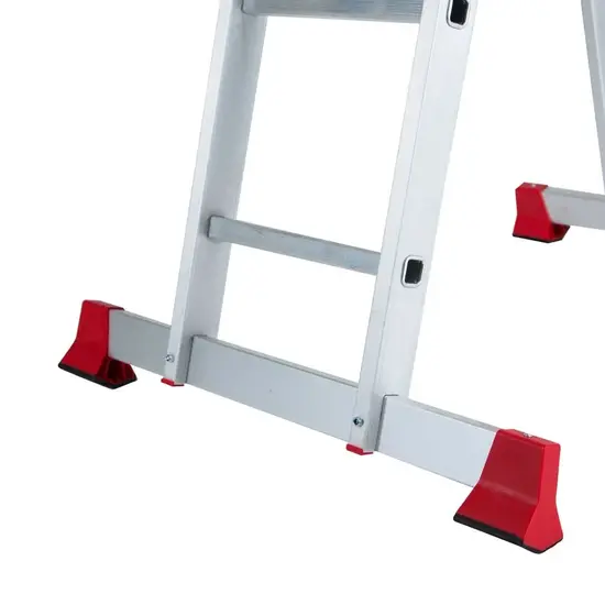 Jumbo Echelle pliante avec 2 stabilisateurs