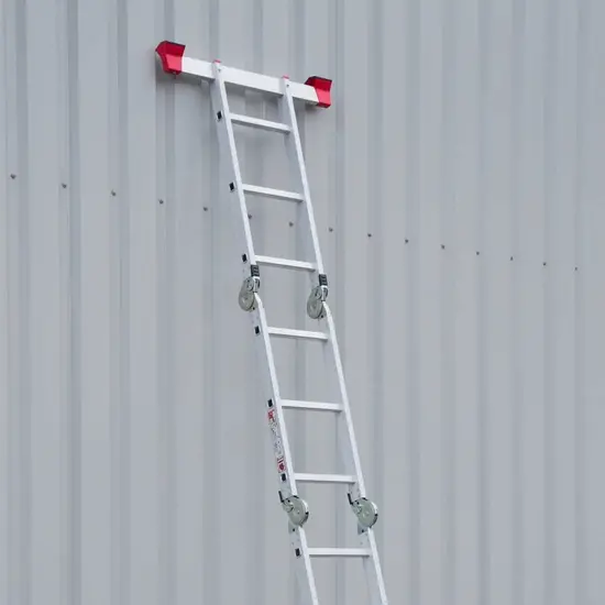 Jumbo Echelle pliante avec 2 stabilisateurs