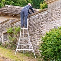Henchman Henchman tripod ladder 240 cm with platform and 3 adjustable legs