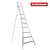Henchman Henchman tripod ladder 300 cm with platform and 3 adjustable legs