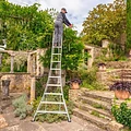 Henchman Henchman tripodladder 360 cm met platform en 3 verstelbare benen