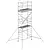 Altrex Echafaudage Altrex RS Tower 34 module 1+2+3 hauteur travail 5,8 m