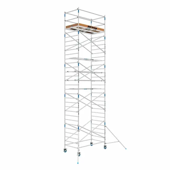 ASC ASC échafaudage roulant 135x250x10 m + remorque