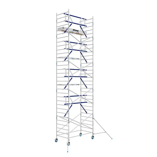 ASC ASC AGS Pro rolsteiger 135x250-10 m + steigeraanhanger