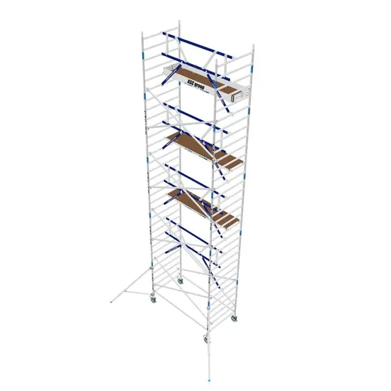 ASC ASC AGS Pro rolsteiger 135x250-10 m + steigeraanhanger