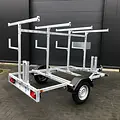 ASC Mobile scaffold AGS Pro 135x250-14 m + trailer