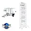 ASC Echafaudage roulant AGS Pro 135x250-14 m + remorque