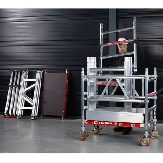 Altrex Echafaudage roulant Altrex MiTOWER hauteur de travail 5 m