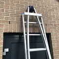 Solide Solide window cleaner ladder 2x9 rungs