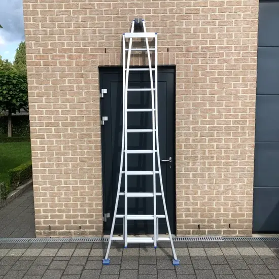 Solide Solide window cleaner ladder 2x8 rungs
