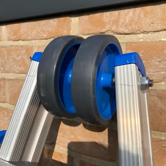 Solide Solide échelle de laveur de vitre 3x14 échelons