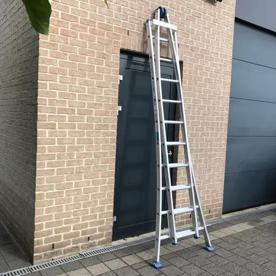 Solide Solide glazenwassersladder 2x12 sporten