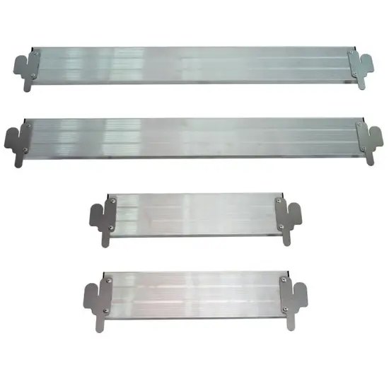 Euroscaffold EuroScaffold jeu de plinthes d'échafaudage en aluminium