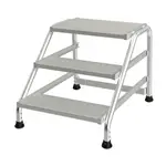 Tubesca - Comabi Tubesca Modul Industrial Platform Ladder 3 Steps | Aluminium Work Platform