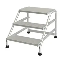 Tubesca Modul Industrial Platform Ladder 3 Steps