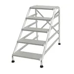 Tubesca - Comabi Tubesca Modul Industrial Platform Ladder 5 Steps | Aluminium Work Platform