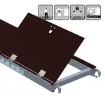 Euroscaffold EuroScaffold mobile scaffold platform 140 cm with hatch