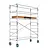 ASC Échafaudage roulant ASC 90x190 hauteur de travail 4,2 m