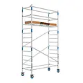 ASC Échafaudage roulant ASC 90x190 hauteur de travail 5,2 m