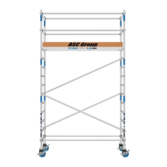 ASC Échafaudage roulant ASC 90x190 hauteur de travail 5,2 m