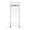 ASC ASC échafaudage roulant 90x190 hauteur travail 8,2 m