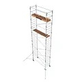 ASC ASC échafaudage roulant 90x250 hauteur travail 9,2 m
