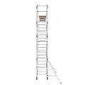 ASC ASC échafaudage roulant 90x305 hauteur travail 7,2 m