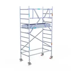 EuroScaffold échafaudage roulant Original 90x190 hauteur travail 4,2 m