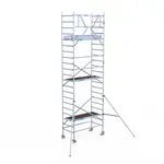 Euroscaffold EuroScaffold échafaudage roulant Original 90x190 hauteur travail 7,2 m